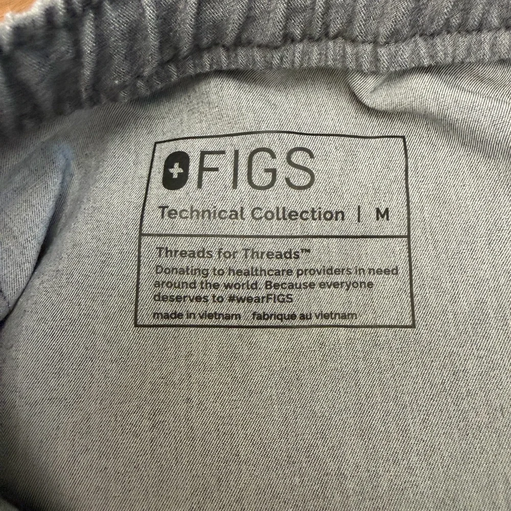Men’s Figs Tansen Jogger Scrub Pant Medium Gray